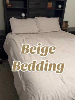 Affordable bedding #beigebedding #softbedding #bedding #bedset 