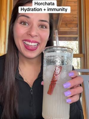 This is so yummy!! #salud #horchata #mexicandrink #hydration #immunity #electrolytes #electrolytedrink #elderberry #antioxidants #drink #drinktok #thirstquencher #yummy #mademyyear #NewYearVibes #MomsofTikTok 