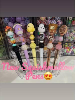 New Squishmallow Pens For Claims !!!! 😍😍 More To Come ♥️ Message Me To Claim Yours!! ♥️ ♥️ ♥️ ♥️ ♥️ #custommade #SmallBusiness #supportsmallbusiness #growtogethercommunity #oneofakind #handmade #giftideas #giftsforher #squishmallow #squishmallows #squishmallowsquad #pens #cutepens 