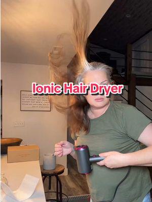 This is a powerful Ionic Hair Dryer. Includes: hair dryer, concentrator, diffuser, three combs, hanging rack, and manual.  Reduces frizz, adds shine, advanced heat technology, cold, warm, and hot air settings. The styling possibilities are endless.  #IonicHairDryer #HairCare #StylingTools #HairDryer #HeatShield #Shine #HairTransformation #TikTokShopCreatorPicks #SeasonalGems #TikTokShopLoveAtFirstFind #TikTokShopJumpStart 