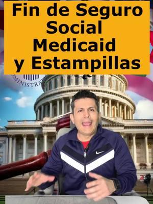 Fin del seguro social, medicare, estampillas #foodstamps #findeayudaseconomicas #breakingnews