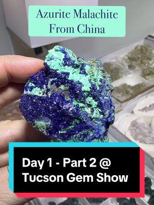 🎥✨ Day 1 Part 2 of the Tucson Gem and Mineral Show was EPIC! 🪨 🖤 Dug through piles of Black Tourmaline—brought back some incredible pieces! 🖐 Fingers are black for DAYS after hunting through Shungite treasures. 😂 🌌 Found STUNNING pieces with a Chinese dealer: ✨ Azurite with Malachite ✨ Fluorite with Pyrite from Quanzhou, Fujian China ✨ Calcite with Pyrite inclusions—fluorescent from Longyan, Fujian China 🌍 Moroccan dealers did NOT disappoint! More Azurite + Malachite and the most unique Epidote Epitaxial Fan Clusters. 🐉 Ended the day with Gold Sheen Obsidian Dragons—where are my #BookTok girlies at? This would make the perfect Andarna from Fourth Wing! (Though technically, it’s a Chinese Teng!) What’s your favorite piece from today? 🖤✨ #TucsonGemShow #CrystalLovers #GemShow #Azurite #Malachite #BlackTourmaline #Shungite #Fluorite #Calcite #GoldSheenObsidian #crystaltok #tucsongemshow2025 #fyp #Splice 