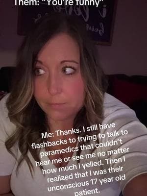 I have way too many awswers for this trend. So I guess that means I should be a comedian. #WeAllHaveTrauma #humorheals #mentalhealthmatters #sasshole #midwestmama #greeneyedgirl #midwestprincess #MomsofTikTok #singleisbetter #talkitoutwithme #mentalstrength #itsokaytonotbeokay 