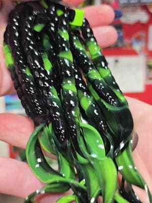 Green & black swirl  #fypシ #karolinastrikers #softplastics #baitmaking #custombaits #ribbontail 