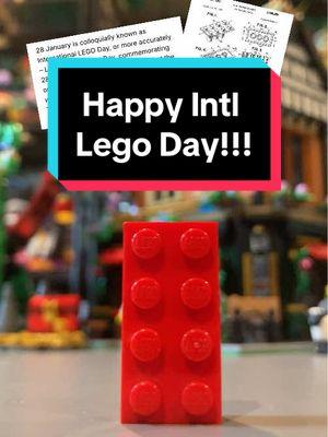 Happy International Lego Day! I am beyond to grateful to those I have met and become friends with because of this little brick building toy… Thank You!!! #afol #lego #legotiktok #legocollector #legocollection #legoset #legobricks #internationallegoday #community #friends 