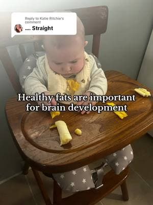 Replying to @Katie Ritchie yes BUTTER! #animaldiet #babyledweaning #babyfood #animalfats #development #guthealth #microbiome 