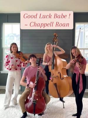 @chappell roan    #music #chappellroan #goodluckbabe #orchestra #violin #cello #bass #viola #quartet #quintet #quartetcover #quintetcover #violincover #cellocover #violacover #basscover #goodluckbabecover #chappellroancover #goodluckbabeorchestra #goodluckbabequartet #goodluckbabequintet #goodluckbabeviolin #goodluckbabecello #chappellroanorchestra #chappellroanviolin #chappellroancello