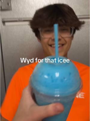 Blue raspberry😋  #skyzone #fyp #viral #trending #watch #vibes #skyzonecarlsbad #icee #blueraspberry 