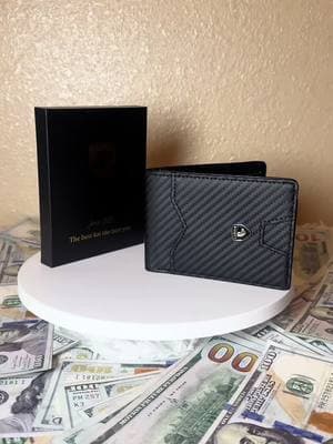 GSOIAX Men's Slim Carbon Fiber #slimwallet #GSOIAX #carbonfiberwallet #jumpstartsale #TikTokShop #CapCut 