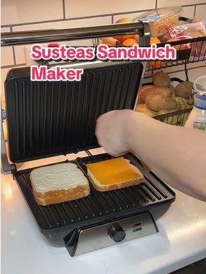 Transform your cooking experience this Mother's Day with the SUSTEAS Sandwich Maker! 🍳✨ This versatile 3-in-1 electric indoor grill allows you to whip up delicious grilled dishes in just 10 minutes. From juicy burgers to perfectly seared veggies, enjoy effortless cooking with precise temperature control and easy cleanup. Make every meal a celebration with this user-friendly grill that’s as safe as it is efficient! 💖  #SUSTEASSandwichMaker #ElectricGrill #PaniniPress #IndoorGrilling #KitchenEssentials #EasyCooking #GrillingAtHome #NonStickGrill #Foodie #HomeCook #HealthyEating #QuickMeals #CulinaryDelight #SeasonalGems #TikTokShopCreatorPicks #TikTokShopJumpStart #TikTokShopLoveAtFirstFind 