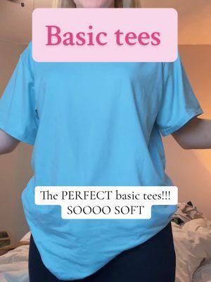 Some super soft comfy basic tees!! #tees #basictee #tshirt 