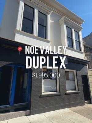 Can you believe this duplex is right on Sanchez Slow Street? Would you live in one and rent the other?  📍 94131 Duplex for Sale | $1,995,000 Unit 1 ▫️ 2 Bedrooms ▫️ 1.5 Bath ▫️ 1,108 ft²  ▫️ In-unit Washer/Dryer Unit 2 ▫️ 2 Bedrooms ▫️ 2 Bath ▫️ 1,198 ft²  ▫️ In-unit Washer/Dryer Leo Quinones LIVING7x7 | Vanguard Properties DRE: 02027523 Listing Courtesy of: Dennis Otto Compass DRE: 01376767 MLS# 425005986 #noevalley #realestate #sanfrancisco #duplex #investment  