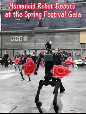 Humanoid Robot Debuts at the Spring Festival Gala #springfestivalgala #chinesenewyear #robot #likechina #fyp