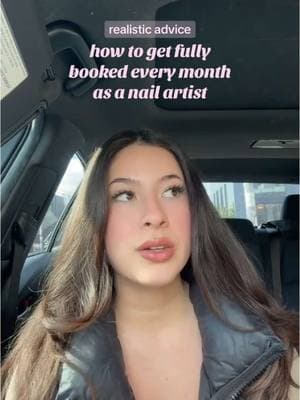 realistic tips: how to get fully booked every month as a nail tech 💅🏼 TIP 1 - Monthly Specials TIP 2 - Priority Booking TIP 3 - Social Media I wish someone would have told me this when I first started, so hopefully this helps anyone who needs it. Lmk if you have any questions!  #nailtech #nailtechlife #nailtechadvice #beginnernailtech #nailartist #nails #businesstips #beautyindustry #foryou #fyp 