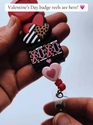 Valentine’s Day badge reels are here ! 🩷 great small gifts for nurses , teachers and more ! 9 different styles available 💗  #badgereels #nursebadge #badgeholder #idholder #nurses #nursesoftiktok #ValentinesDay #valentinesdaygift #nursingstudent #nicu #icu #xraytech #healthcareworker #firstresponders #nursetok #schoolnurse #nursetok #registerednurse #rnlife #badges 