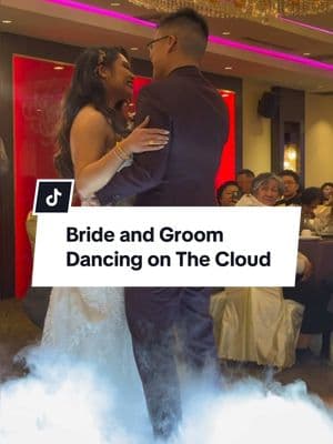 Bride and Groom dancing on a cloud ☁️ #dancingontheclouds #cloudeffect #firstdance #brideandgroom #ladj #chinesewedding #weddingdj #trending #trendingnow #fyp #foryourpage #mybridaldj #losangelesdj #djinla #ocdj #filipinodj #beautifulwedding #sgv #asianwedding #nimbus #kaceymusgraves #latetotheparty #atlanticseafoodanddimsumrestaurant 