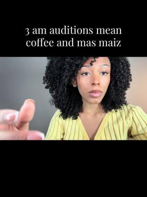 right before a serious scene mind you #actress #selftape #audition #afrolatinaactress #blackactress 