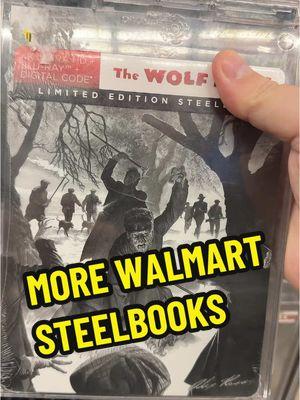 @walmart with the steelbook hookups #steelbooks #walmart #universalmonsters #wolfman #diaryofthedead #thecrow #collector #fyp #horror #friendshelpingfriends #movies #4k #bluray #collection #horrortok #movietok @RejectFilms  