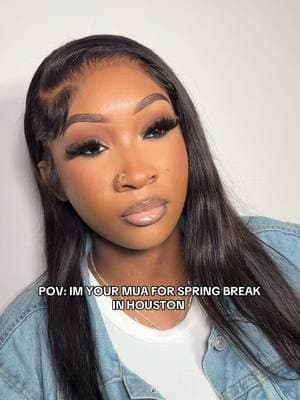 let me be your mua for spring break in Houston  #houstonmua #houstonmakeupartist #fyp #houstonspringbreak 