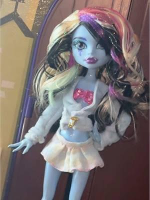 Monsterhigh abbey X cast mean girls i hand sew the skirt and custom made most of the stuff #restyle #abbey #meangirls #dolltok #monsterhigh #meangirlsmusical #monsterhighdolls #monsterhighcontent 