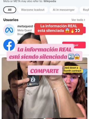 LA INFORMACIÓN REAL ESTÁ SIENDO SILENCIADA EN ESTADOS UNIDOS 😱🔥👀😳‼️ Comparte esta información !!! #greenscreen #fyp #foryou #tiktok #comobloquear #facebook #instagram #meta #ia #atencion #loultimo #migrantesenusa #deportaciones #vantiktok #cortinadehumo #despierta #estsdosunidos #noticiasestadosunidos #new #news #noticias #todos #todas #unidos #silenciada #informacion #importante #inmigrantes #migrantes #latinos #deportacionesmasivas #atlanta #nuevayork #california #tennessee #fypusa #paratiusa #eeuu #unitedstates #informacionsilenciada #manipulacion 