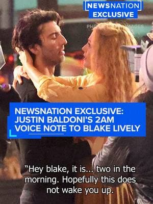 A voicemail obtained exclusively by NewsNation's "#CUOMO" features actor-director #JustinBaldoni apologizing to #BlakeLively during the production of “#ItEndswithUs." The two are suing each other, accusing each other of orchestrating career-damaging #smearcampaigns.