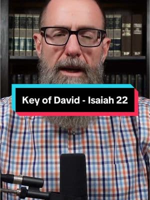 Key of David - Isaiah 22. Let us know: What's your favorite OT background of a NT image or story? Head to www.1517.org/oneyear for the reading guide and to catch up on previous posts from the Bible in One Year series. Happy Studying! #BibleinOneYear #biblestudy #oldtestamentstories #biblestudytime #christianitytok #christiantiktok #churchtiktok #churchtok #bibletok #biblereading #holyspirit #bibleversedaily #newtestament #biblereading #jesuschrist #religion #god #faith #Love #jesus #church #blessed #believe #biblicalhebrew #hebrew 