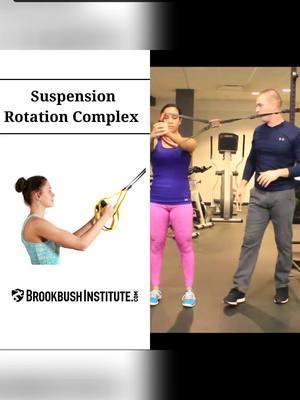 🔴 Suspension Rotation Complex Video clip from the online course "Back Exercise and Pulling Progressions": The course counts for 1 credit toward the Brookbush Institute certifications and is pre-approved continuing education. Watch the full video and take the course! Go to our profile 👉 @BrookbushInstitute Click on linkin.bio/brookbushinstitute Choose this image 🔵 Brookbush Institute offers: • Certified Personal Trainer (CPT) Certification • Human Movement Specialist (HMS) Certification • Integrated Manual Therapist (IMT) Certification • 180+ CEC-approved courses • Courses on desktop or mobile • 500+ videos & 500+ articles • New features and content added weekly! 🔴 Completing courses and certifications has never been easier, and the quality of courses has never been higher! #certifiedpersonaltrainer #fitnesscertification #coachingcertification #trainercertification #personaltrainer #trainer #effectivetraining #effectiveworkouts #effectiveexercise #personaltrainercertification #certifiedpersonaltrainercertification #registeredexerciseprofessionals #REPS #CIMPSA