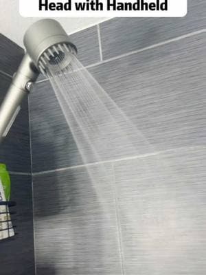 Under 20 dollars for a filtered high pressure showerhead #fyp #showerhead #filter #showerheadfilter #showerheadscrubber #flashsale #summersale 