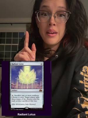 #herhighness ruling on the new radiant lotus!! #magicthegatheringcommunity #magicthegathering #mtgcommander #mtgcommunity #mtgedh #mtgfam #magicthegatheringfyp #magicthegatheringcards 