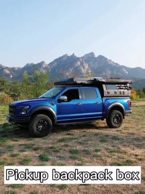 Pickup Backpack off-road RV#RV # #crosscountryRV #Rvtour #RVathome #rvcamping #AdjustableroofRV #heavytruckRV #offroadrv 