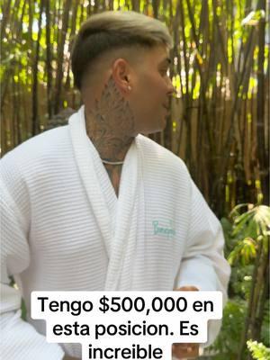 Tengo $500,000 en esta posicion. Es increible #bitcoin #crypro #jovenmillonario 