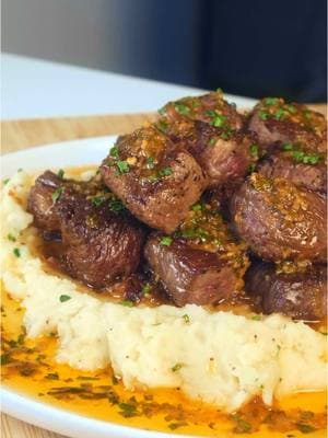 Steak and Mashed Potatoes Recipe🥩 Delivered to a special person 🤛🏽 Topped with some cowboy butter! 🧈 Asking people if I could cook them one meal, what would it be?! 🤔 Fire Escape Chronicles Pt. 98🧯 Recipe Below 👇🏽 Steak Seasoning  -Salt -Pepper Mashed Potatoes  -Russet Potatoes  -Milk -Butter -Salt -Pepper - Head of garlic toasted in the oven for 1 hour at 375 Cowboy Butter -1 stick butter -shallot -garlic  -lemon juice  -Dijon mustard -salt -soy sauce -chili powder -paprika  -chives -parsley  Sauted onions  -2 large onions thinly sliced -salt  -cooking sherry  #steak #and #mashed #potatoes #Recipe #cowboy #butter 