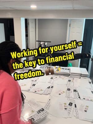 Crafting cousins, working for yourself is a game-changer. 💼✨ No clocking in, no boss holding you back—just you, your hustle, and your dreams. When you’re in control, the possibilities are endless. Ready to start building your path to financial freedom? Let’s talk about it! 💕👕✨ #FinancialFreedom #WorkForYourself #CraftingCousins #EntrepreneurLife #TshirtBusiness #SmallBusinessHustle #svgondemand 