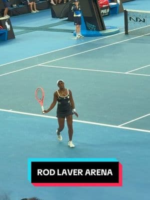 Rod Laver is a world class arena. The acoustics are next level #tennis #ausopen