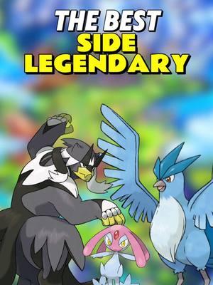 The Best SIDE LEGENDARY Pokemon from each region! #pokemon #anime #legendary #gaming #mewtwo #kanto #paldea 