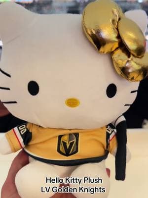 Hello Kitty Night Las Vegas Golden Knights Plush #hellokitty#lasvegas#goldenknights#lvgk#hellokittynight2025