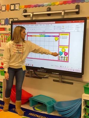 Check out the link in profile now for your February Morning Meeting Slides! Your morning routine and classroom will be so thankful! 🤩 ☀️  #morningmeeting #meeting #morningslides #teacherslides #smartboard #kindergarten #morningroutine