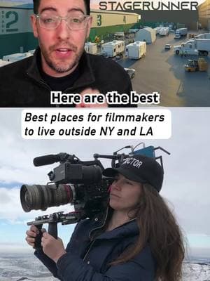 The 10 best places to live and work as a filmmaker outside NY and LA (Source: Moviemaker) #filmmaking #filmmaker #placestolive #cities@Alex | Pop Culture Brain 