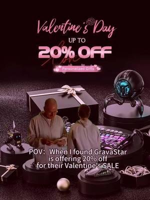 Valentine’s Day promotion: Enjoy up to 20% off on purchases made on our website  #gravastar #discount #ValentinesDay #gravastarmouse#gravastarkeyboard #gift #giftideas 