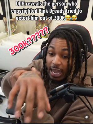 Chat….300 thousand for some hi hats is insane 😭 #ddg finna ruin bro entire career☠️ ‼️FOLLOW FOR MORE HIPHOP NEWS DAILY ‼️#pinkdreads #plaqueboymax #twitch #twitchstreamer #kick #stake #rap #fyp #explore 