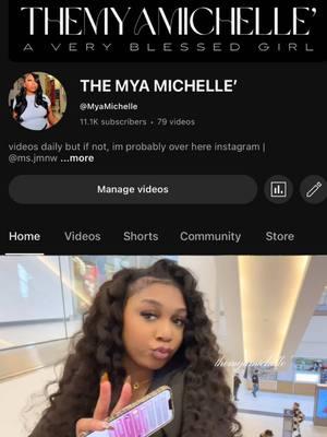 sub 4 sub?🎀  #themyamichelle #youtube #youtuber #youtubergirlies #sub4sub 