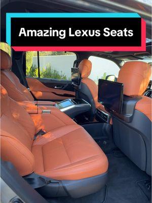 The #lexus #lx has some ultra luxurious back seats #cars #carbuzz #carsoftiktok #fyp #foryou #foryourpage #luxury 