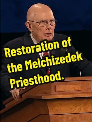 Through Peter, James, and John, Joseph Smith and Oliver Cowdery were given the Melchizedek Priesthood, restoring the highest priesthood authority.  #lds #priesthood #latterdaysaints #church #religion #josephsmith #churchofjesuschristoflatterdaysaints #prolds 