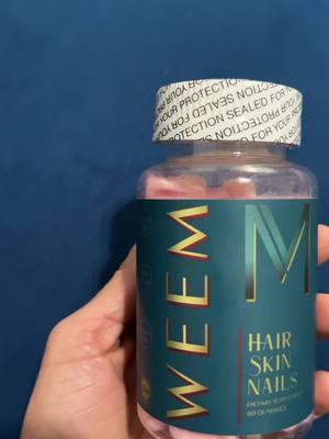 #Weem Hair Skin & Nails Gummies#wellness#healthy#vegan#gluten-free#gelatin free#Ticktock shop#Ticktock