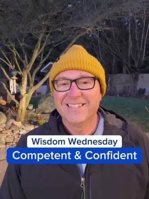 Hey Kids! 👋🏻👋🏻 Competence is the skill level you have, while Confidence is your mindset—how strongly you believe in your skills, whether or not they’re actually strong. I don’t think you can be over competent, but you CAN be overconfident. It can take wisdom and discernment to recognize the difference. I hope you have a great day. God bless you 🙏🏻 #dadhowdoi #dad #wisdomwednesday #wisdom #competence #confidence #dadwisdom #dadsoftiktok #dadlife #dadtips #growth 