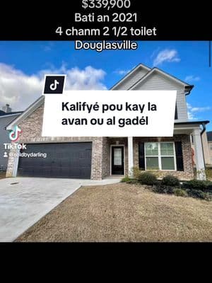 Ou pa ka ap gadé Kay san ou pa konnin si ou ka achté. #Ayisyentiktok🇭🇹 #haitientiktok  #kay #achtekay #haitianrealtor #vingeorgia #belkaygeorgia #ayisyennangeorgia #pouou #pourtoi #bellemaison #agentayisyen #realtorhaitien #soldbydarling 