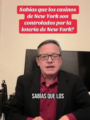 Sabías que los casinos de New York son controlados por la lotería de Nueva York? #vidasinjuego #casino #problemaseneljuego #comodejarelcasino #comodejareljuego #ludopatia 