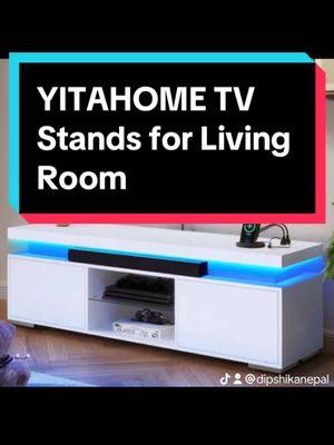 YITAHOME TV Stands for Living room #YITAHOME #tvstandsforlivingroom #tvstands #livingroom #mordernentertainment #decoration 