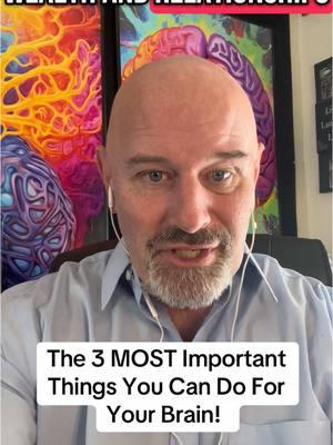 Top 3 Most Important Things You Can Do For Your Brain! #alzheimers #dementia #brainhack #drclintsteele #fyp #foryoupage #dementiacare #alzheimersawareness #brainhealth 